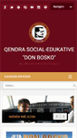 Mobile Screenshot of donbosko-kosova.com