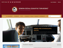 Tablet Screenshot of donbosko-kosova.com